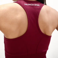 Maroon Power Seamless Sports Bra