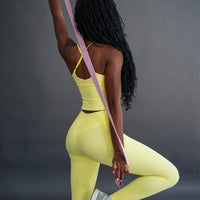 Yellow Butter Bloom Leggings