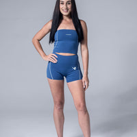 Blue Spring Tube Top
