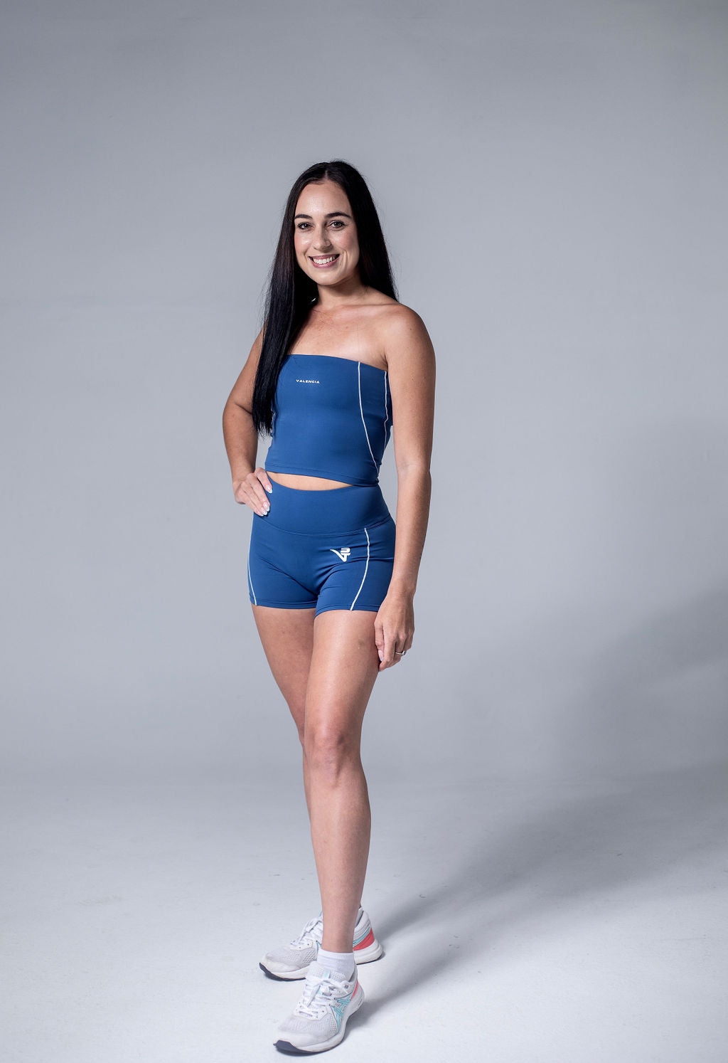 Blue Spring Tube Top