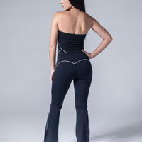 Black Spring Tube Top