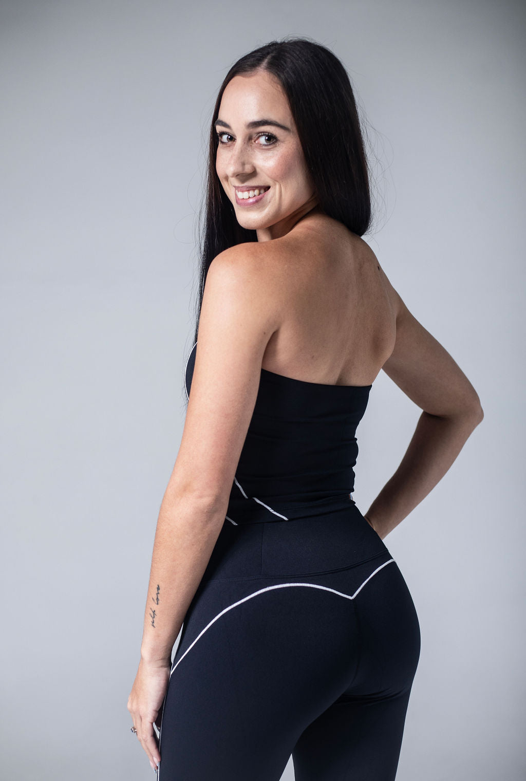 Black Spring Tube Top