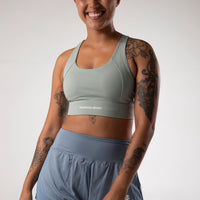 Forme Sage Green Sunset High Impact Sport Bra