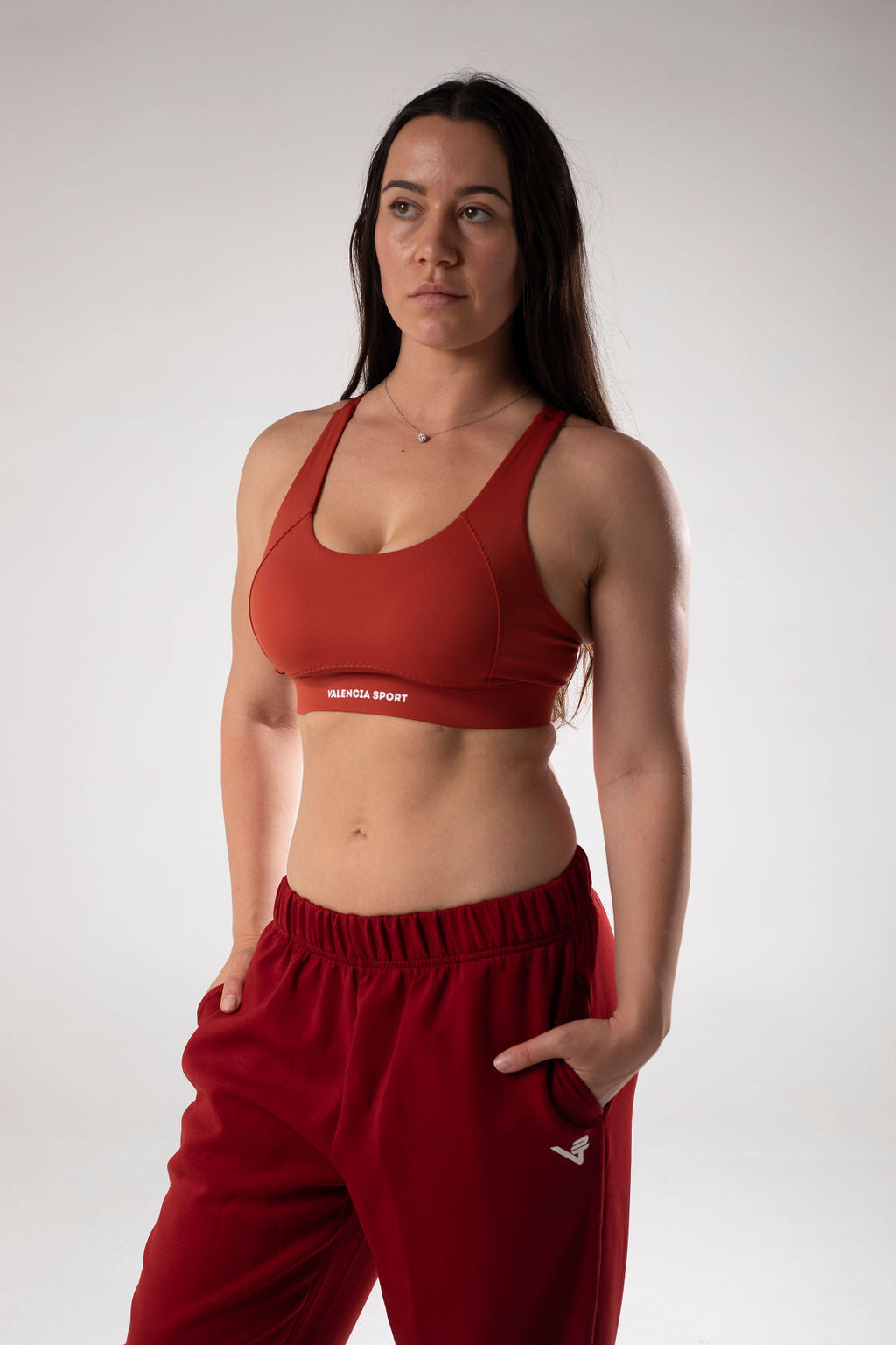 Forme Orange Sunset High Impact Sport Bra