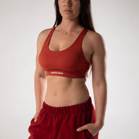 Forme Orange Sunset High Impact Sport Bra