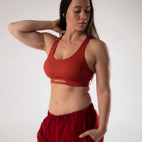 Forme Orange Sunset High Impact Sport Bra