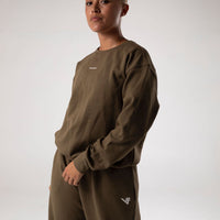 Olive Green Crew