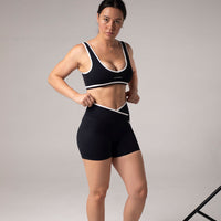 Black Contour Sports Bra