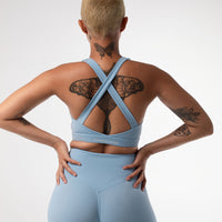 Baby Blue Core Seamless Leggings