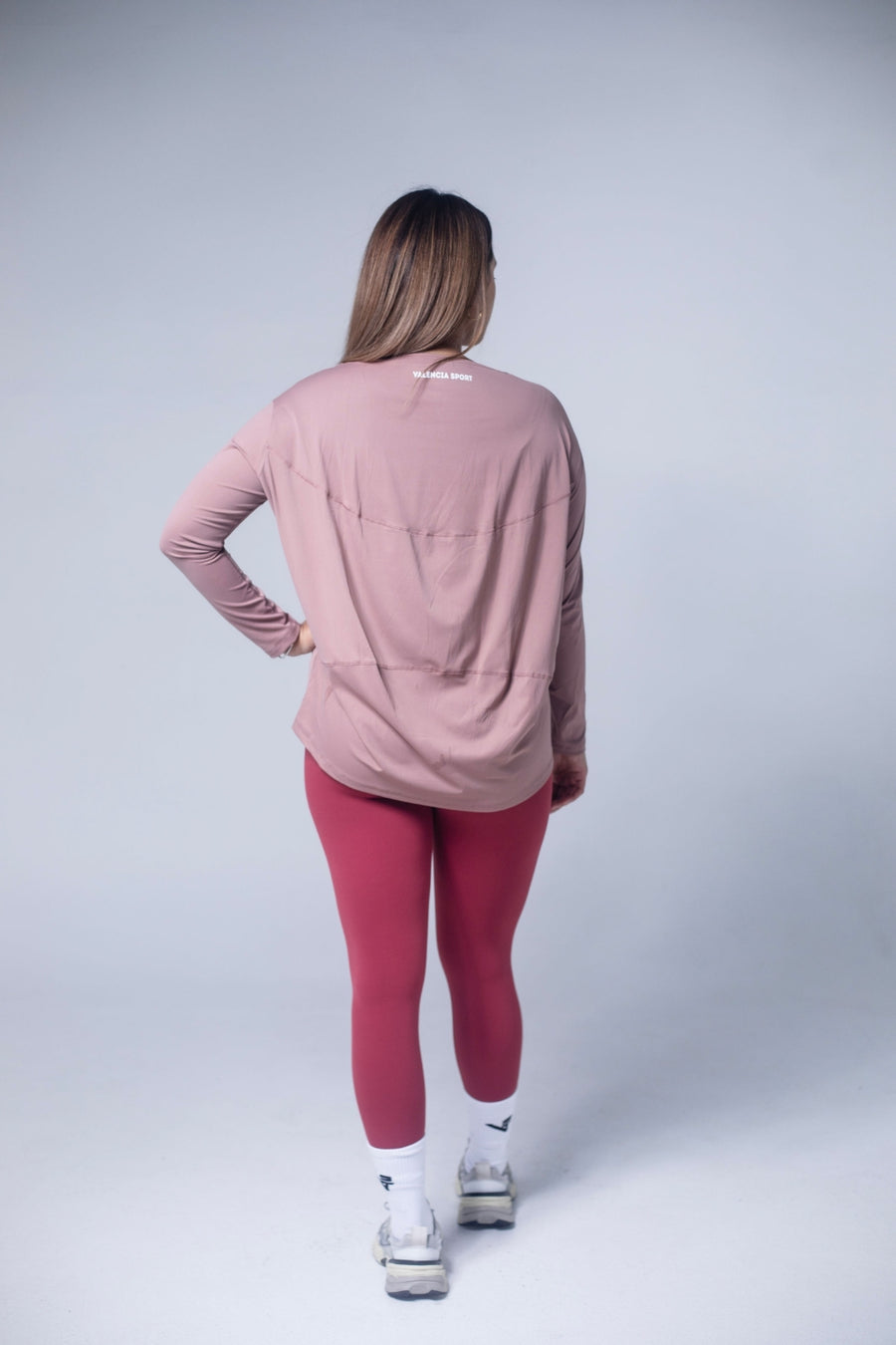 Long Sleeve Dusty Pink