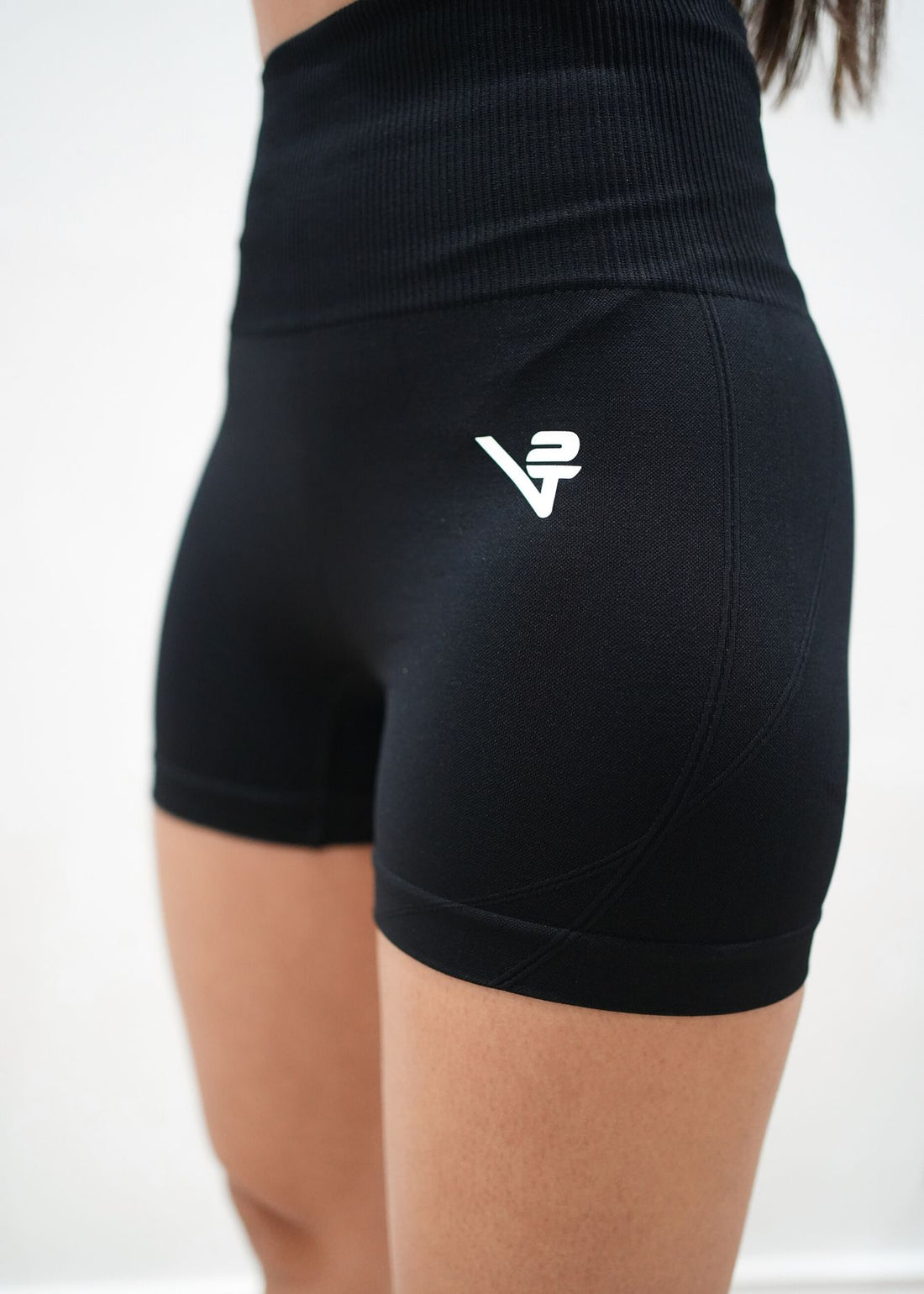 Black Power Seamless Biker Shorts