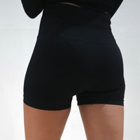 Black Power Seamless Biker Shorts