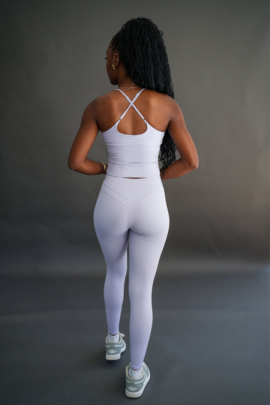 Lilac Bloom Halterneck Tank