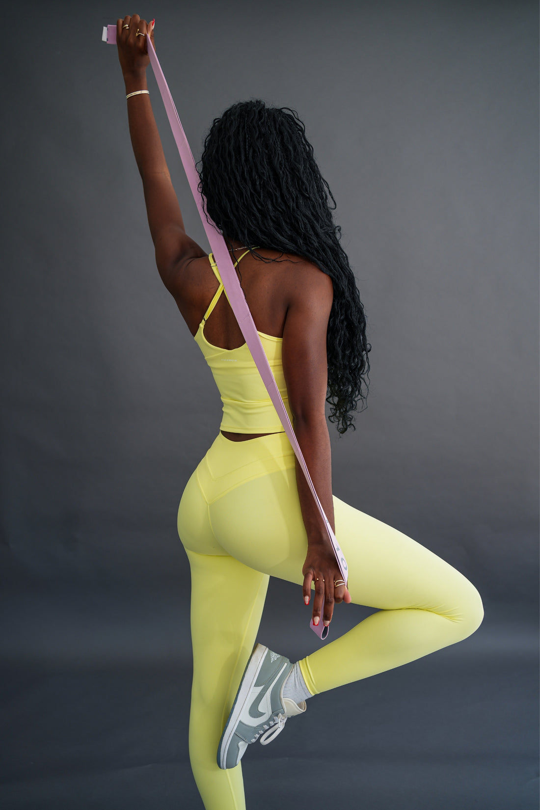 Yellow Butter Bloom Leggings