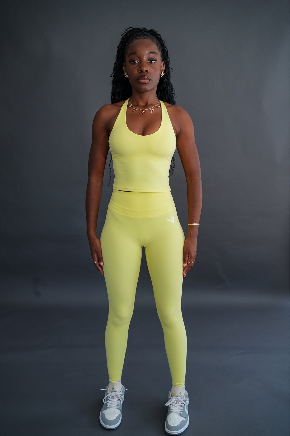 Yellow Butter Bloom Leggings