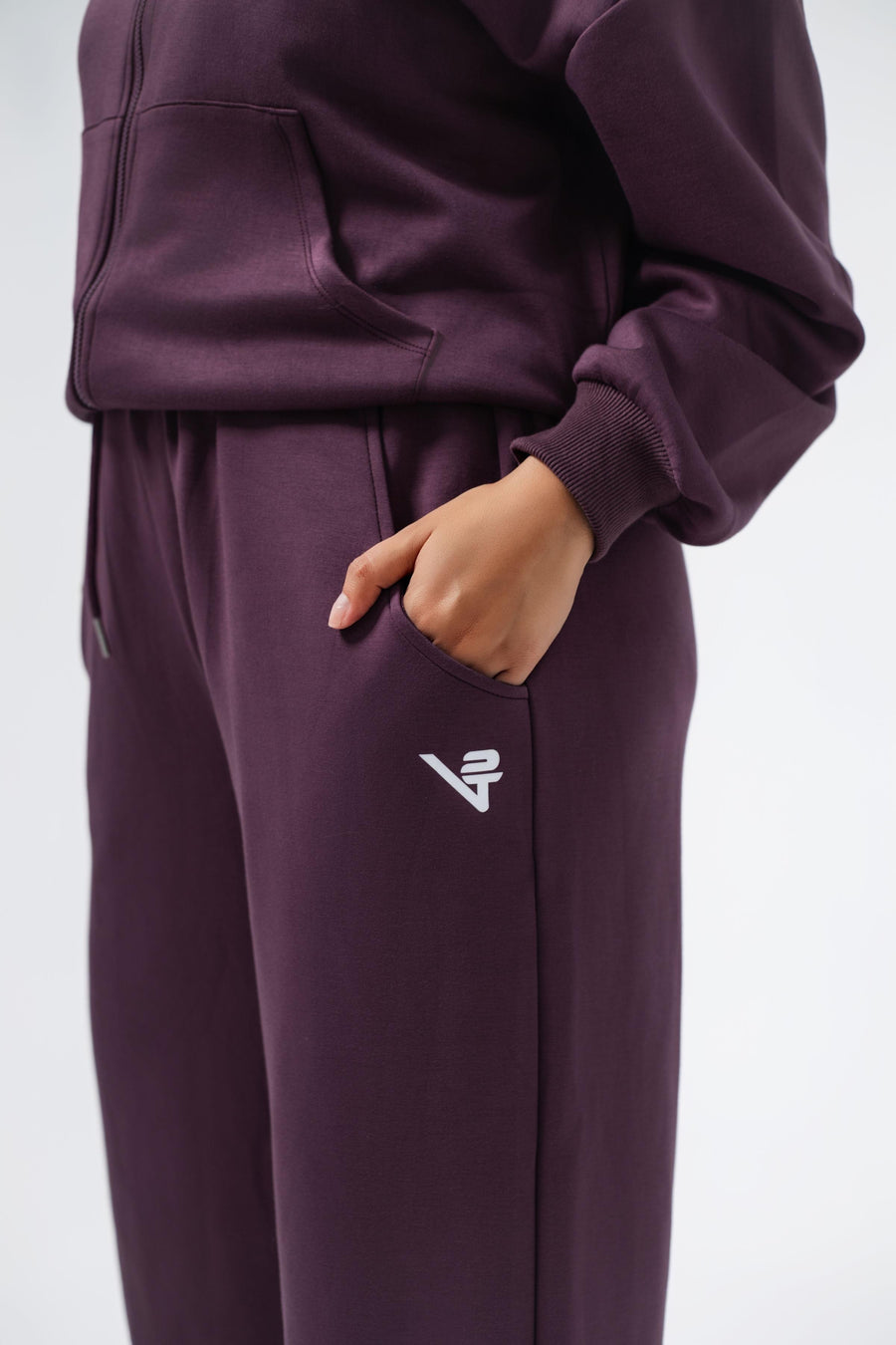 Maroon SL Tracksuit Pants