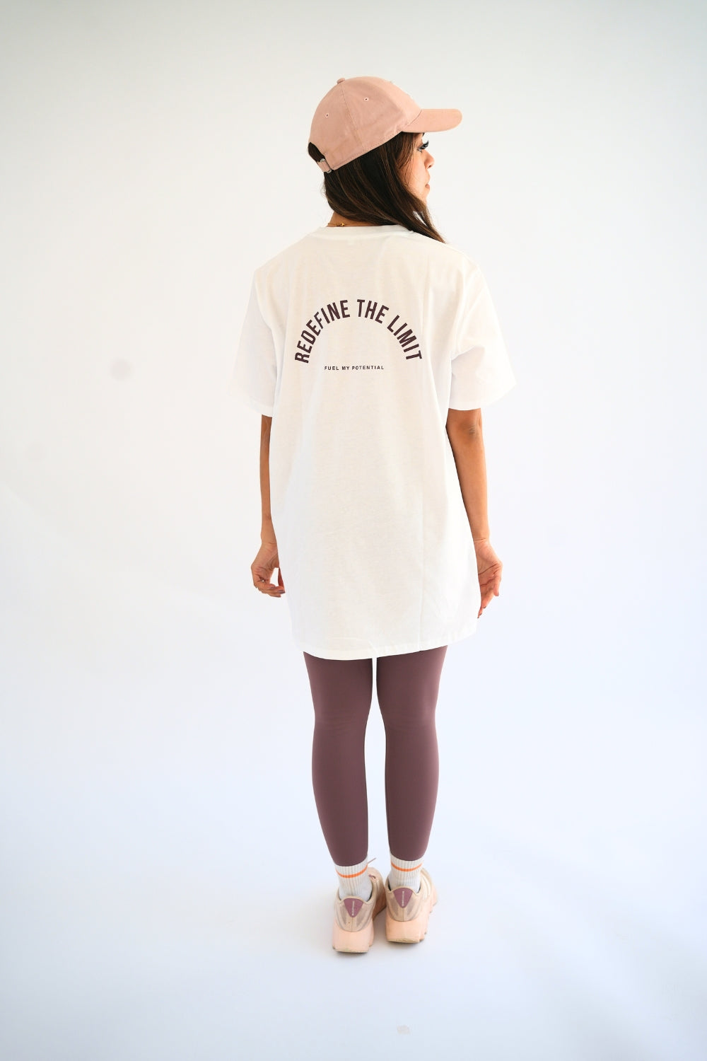 White Over Sized Tee