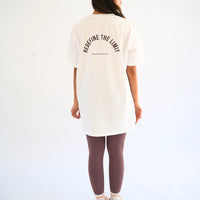 White Over Sized Tee