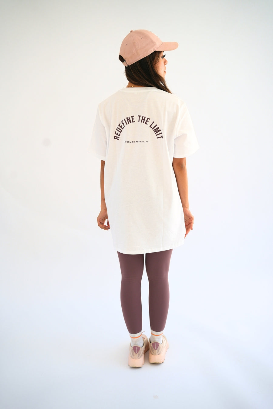 White Over Sized Tee