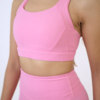 Pink Core High impact Sports Bra