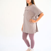 Mauve Over Sized Tee