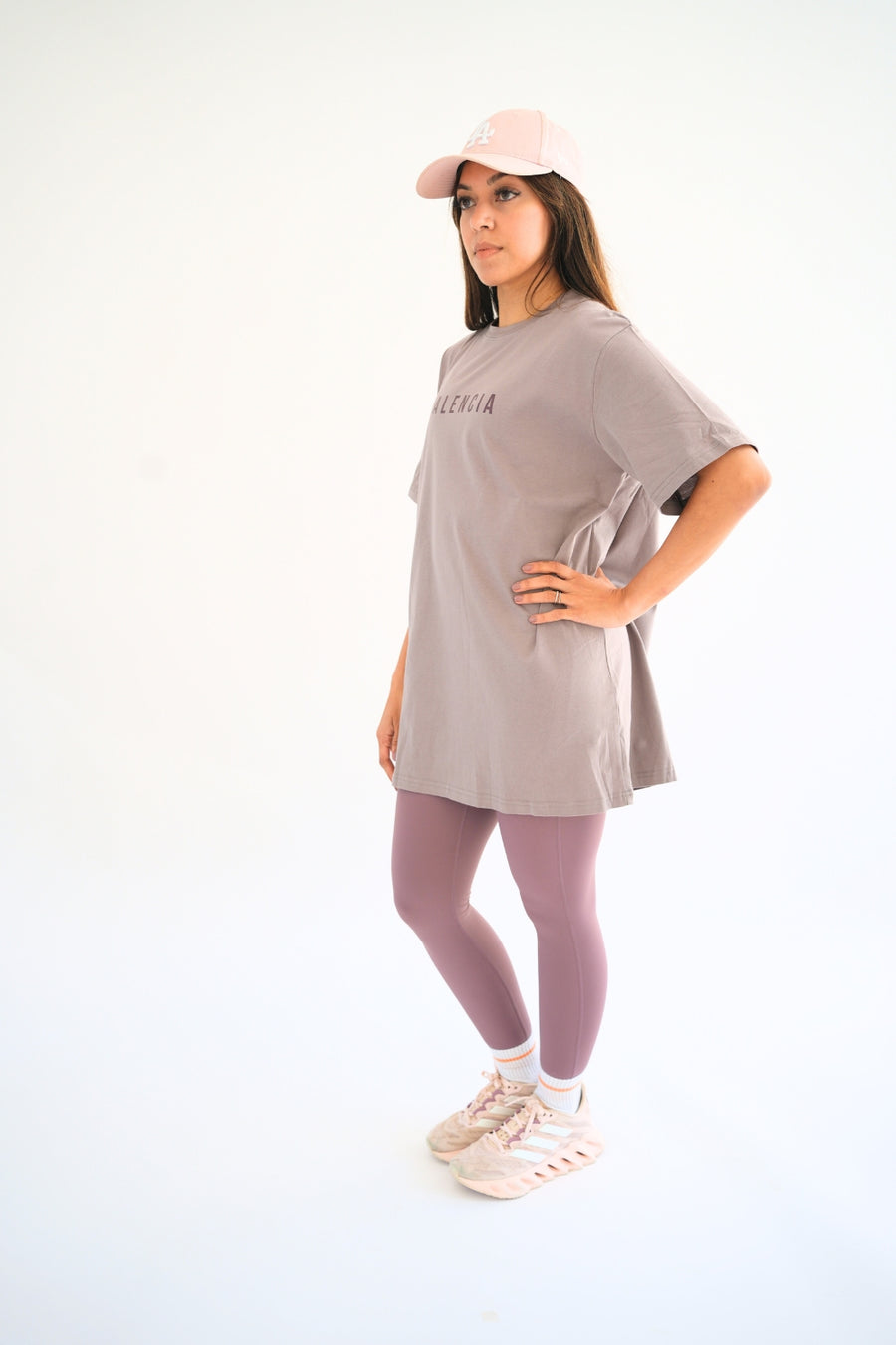 Mauve Over Sized Tee