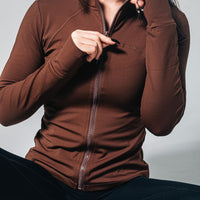 Active Jackets Mocha Brown