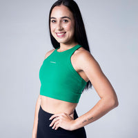 Caribbean Green Unity Tank sports bra