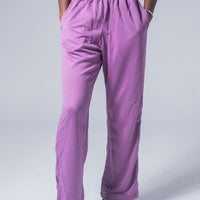 Purple track suit pants