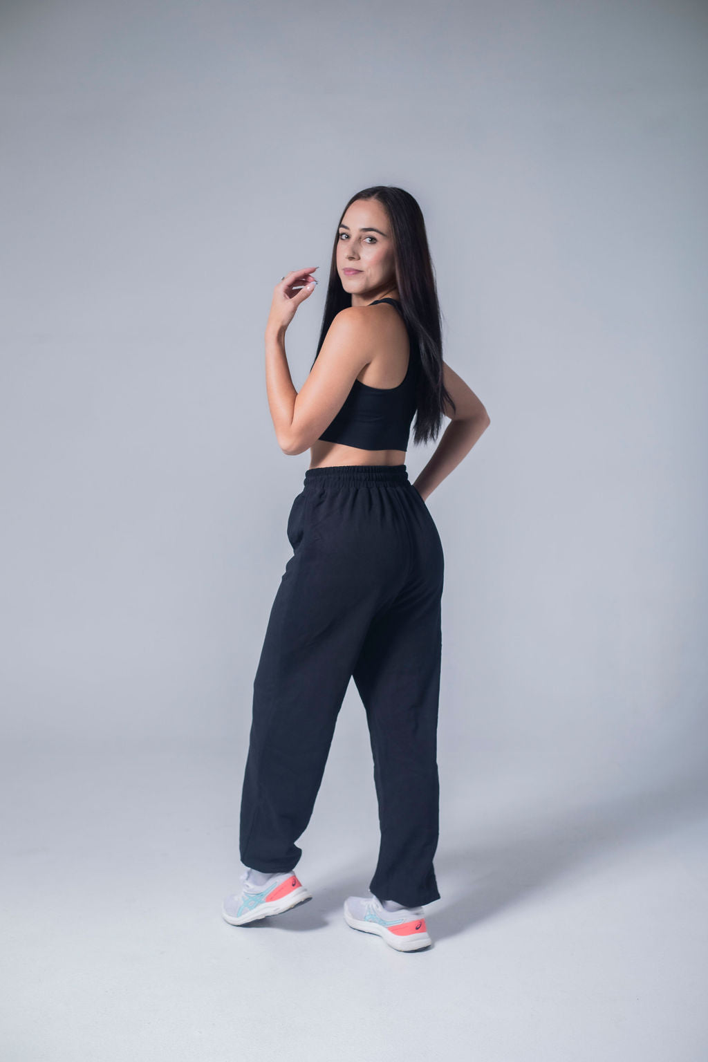 Black track suit pants