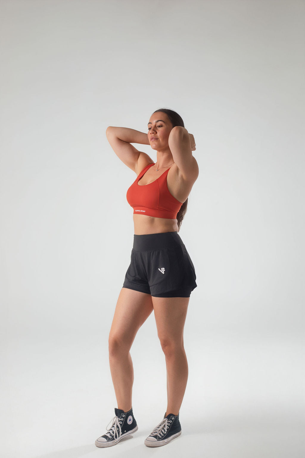 Black Running shorts