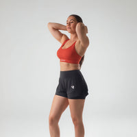 Black Running shorts