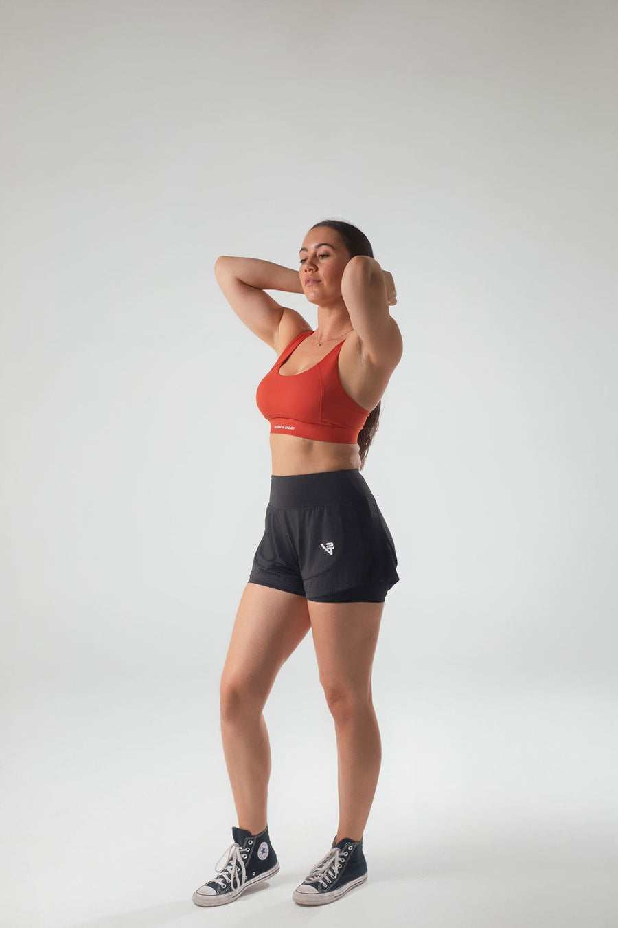 Black Running shorts