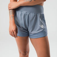 Blue Running shorts