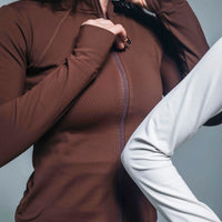 Active Jackets Mocha Brown