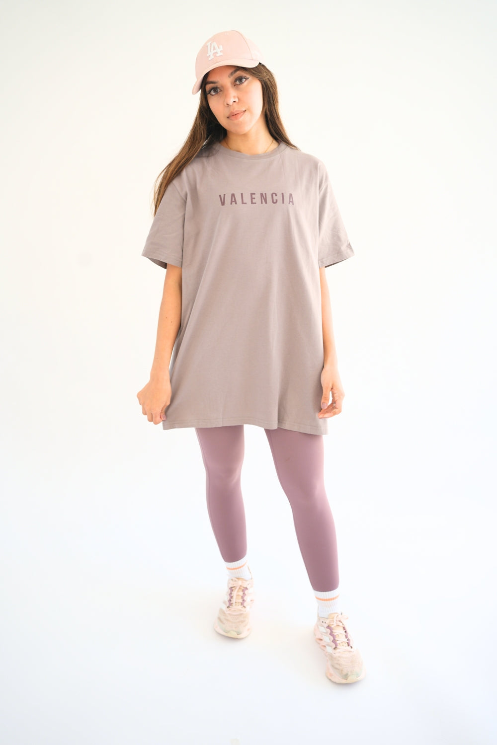 Mauve Over Sized Tee