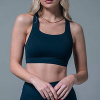 Navy Core High impact Sports Bra