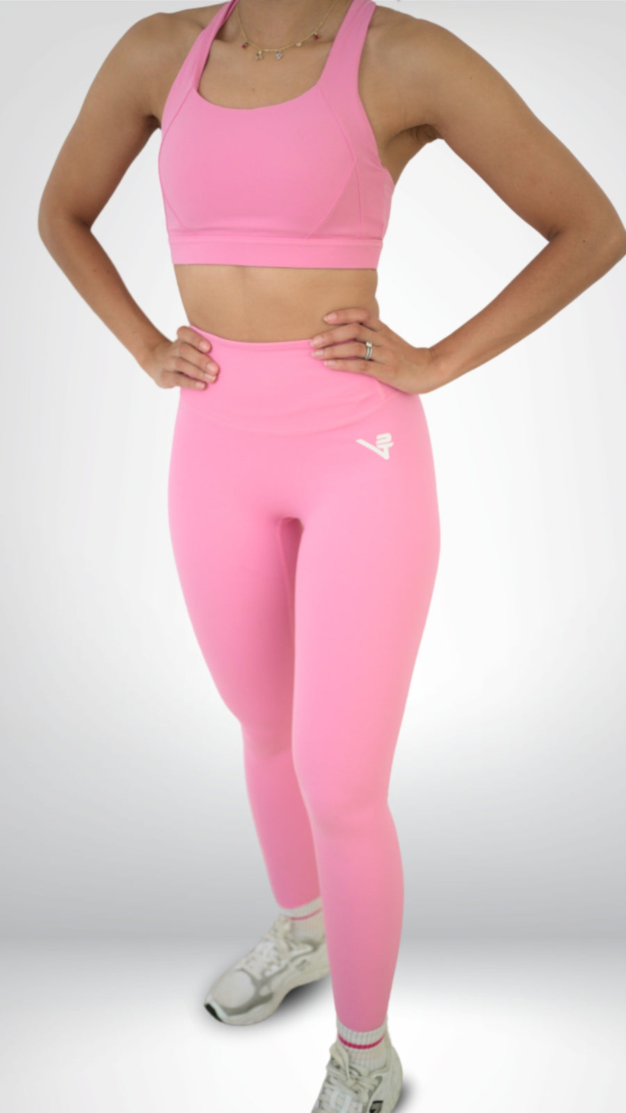 Pink Core High impact Sports Bra