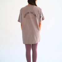 Mauve Over Sized Tee