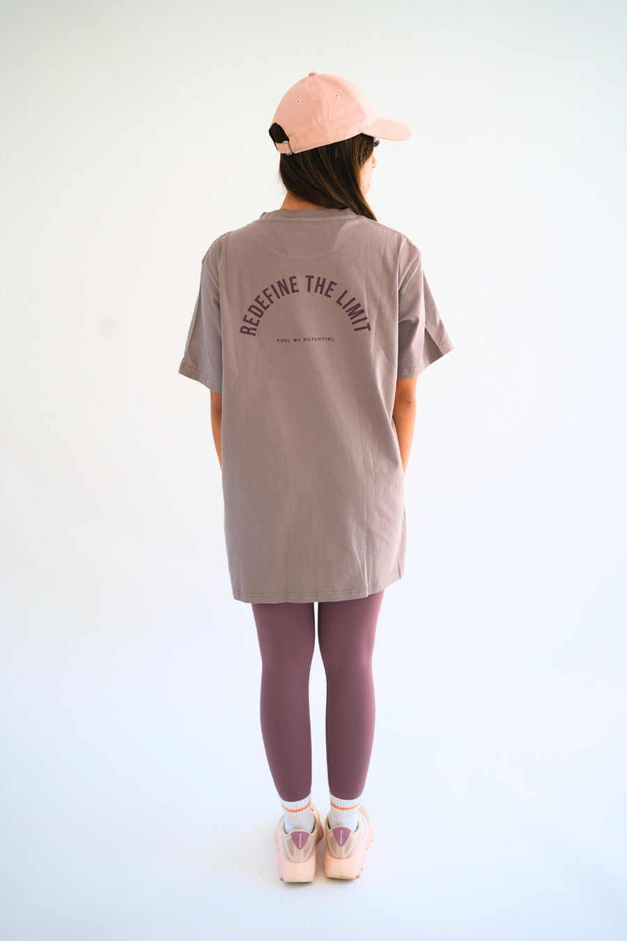 Mauve Over Sized Tee