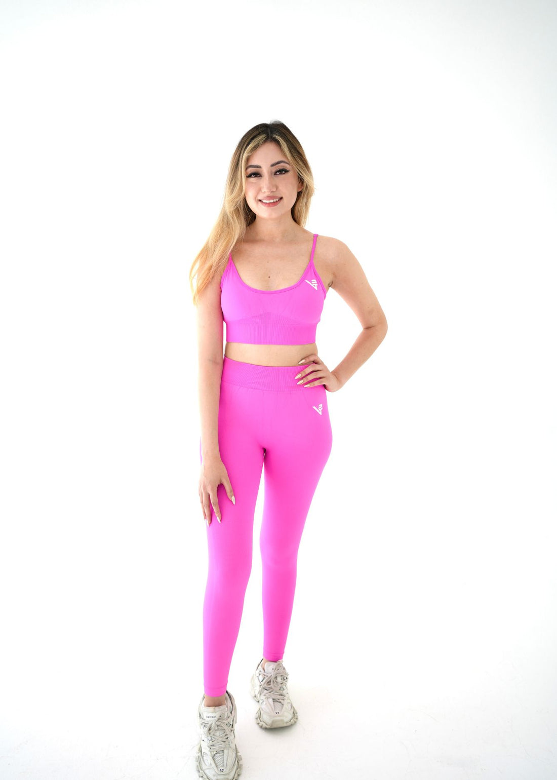 Gymshark Lightweight High Support Sports Bra - Sweet Pink
