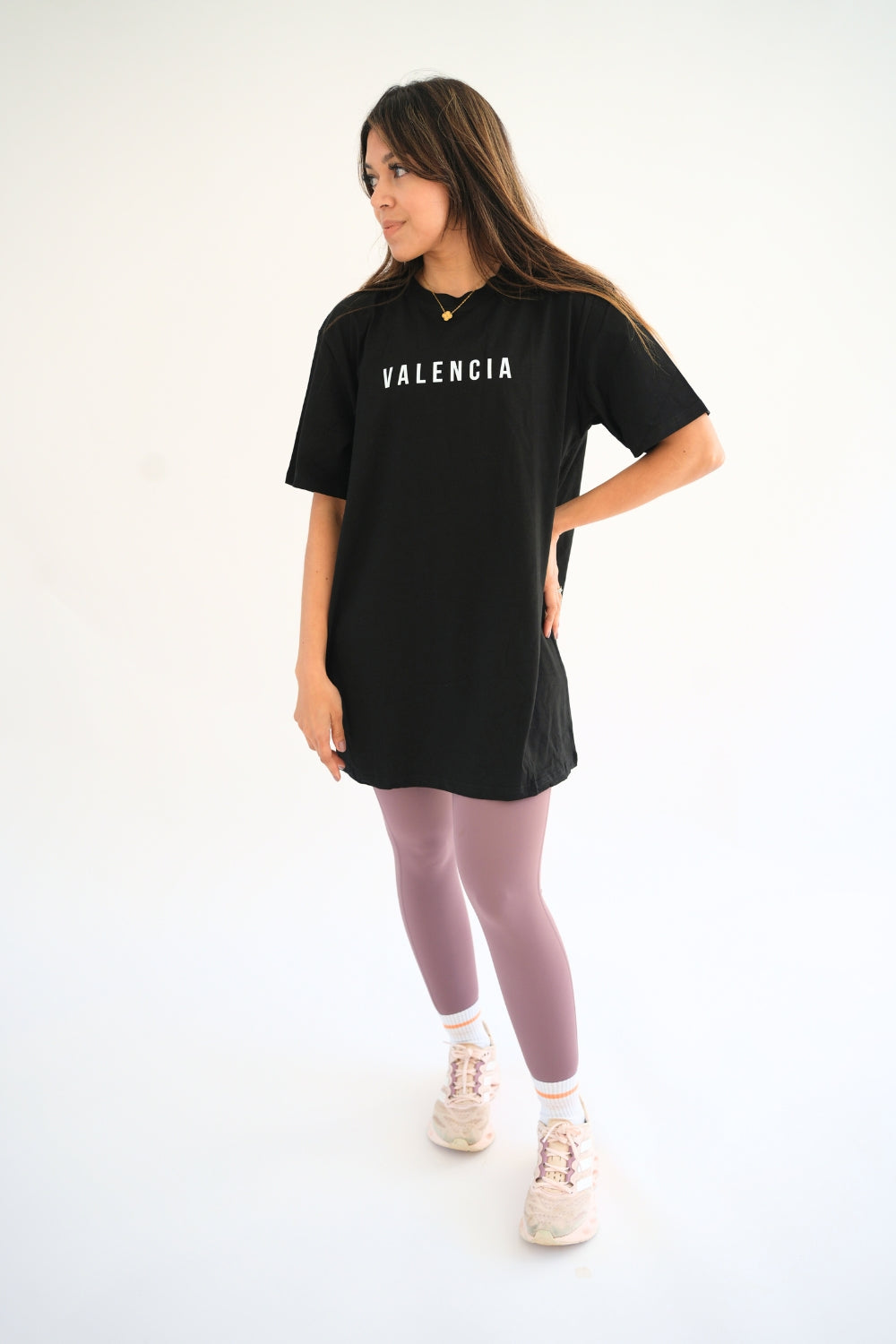 Black Over Sized Tee