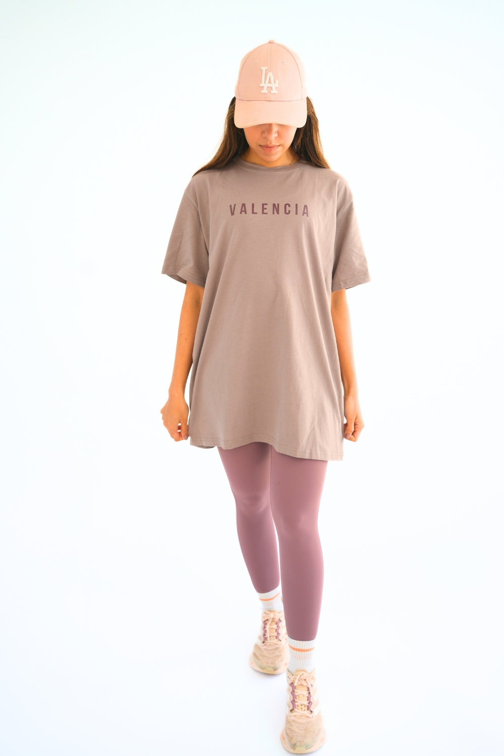 Mauve Over Sized Tee