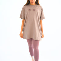 Mauve Over Sized Tee