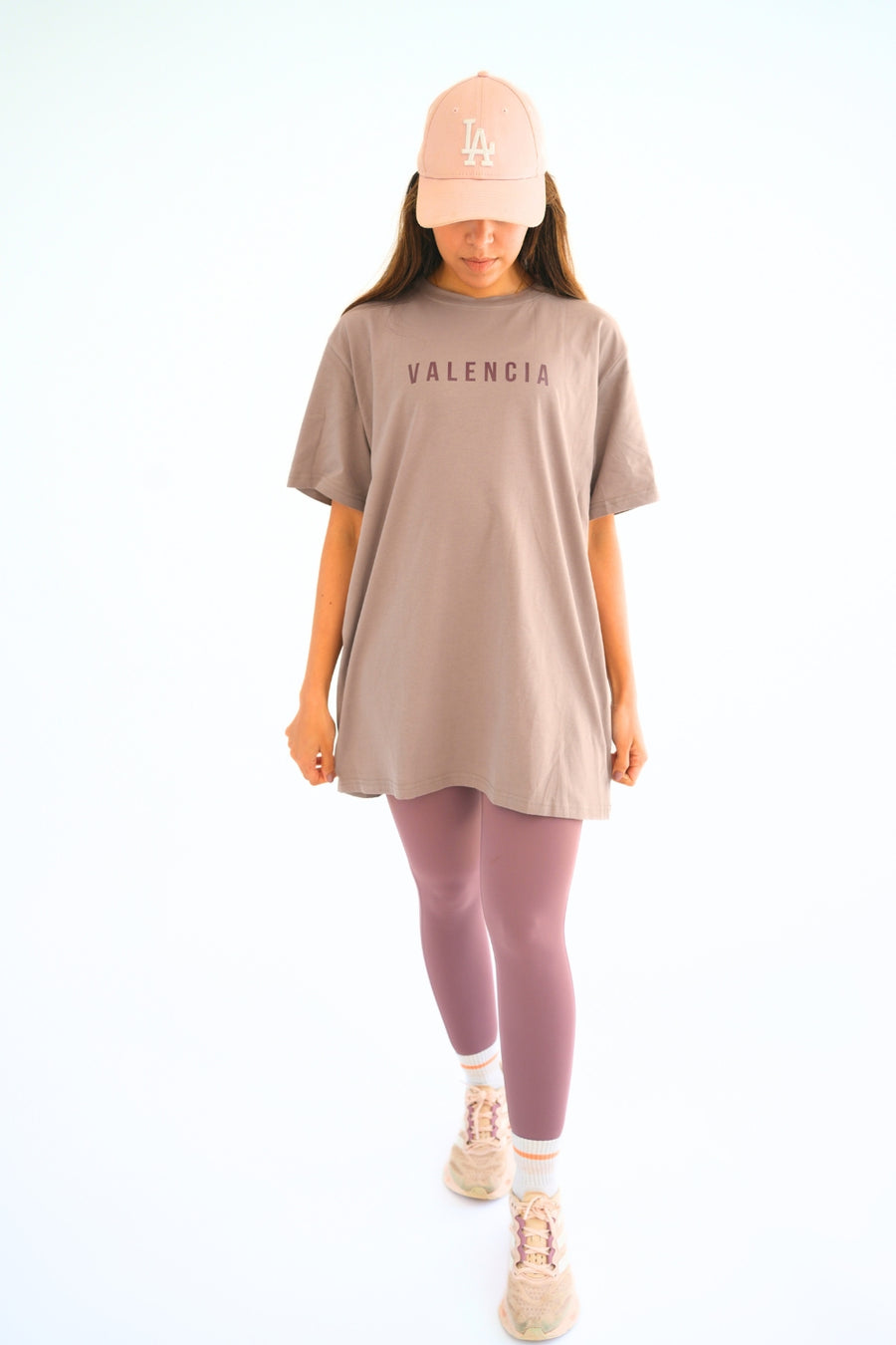 Mauve Over Sized Tee