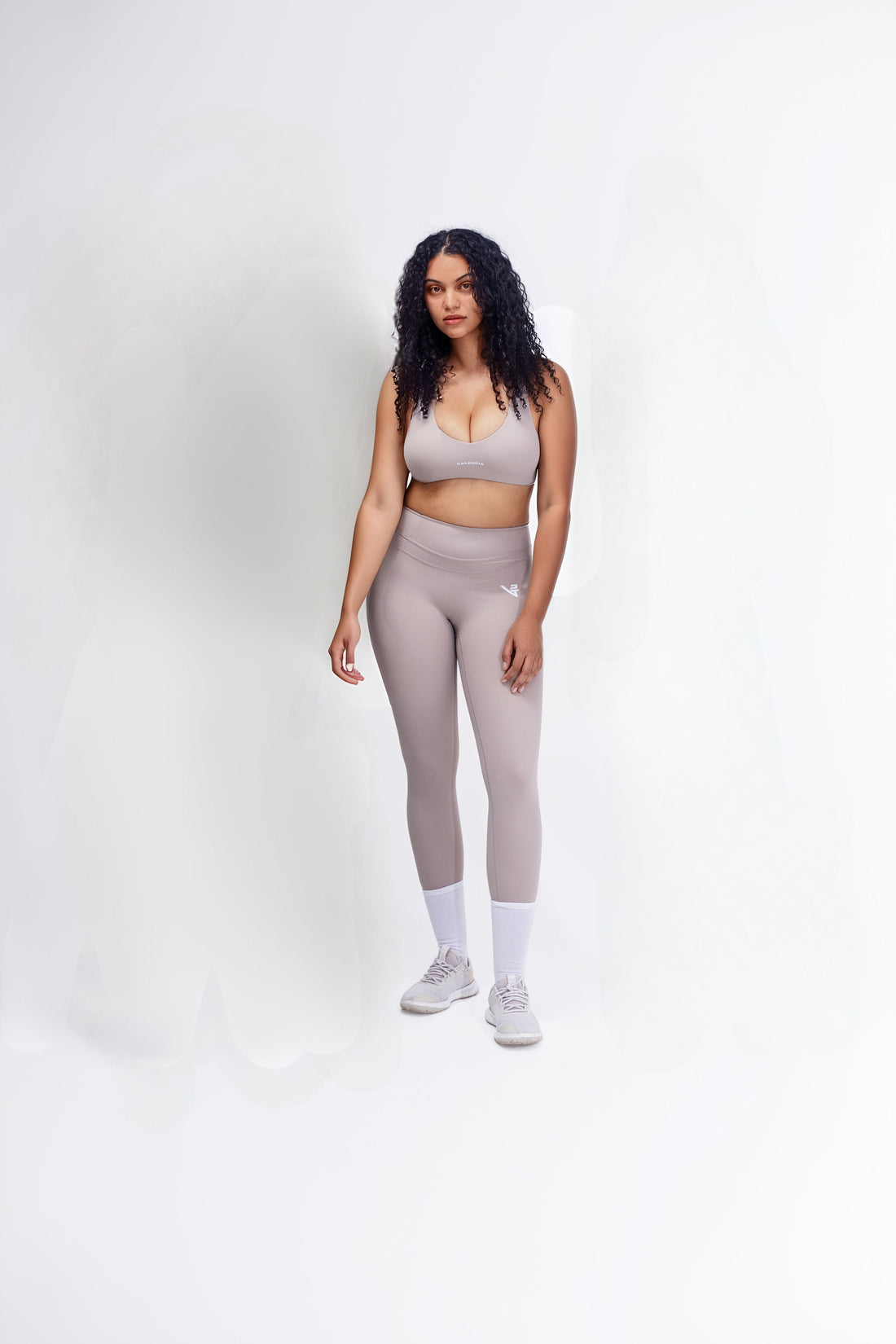 Beige Infinity Leggings